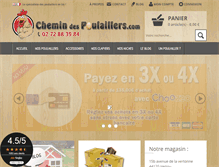 Tablet Screenshot of chemin-des-poulaillers.com